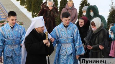 Глава Белорусской православной церкви Вениамин посетил Лунинец