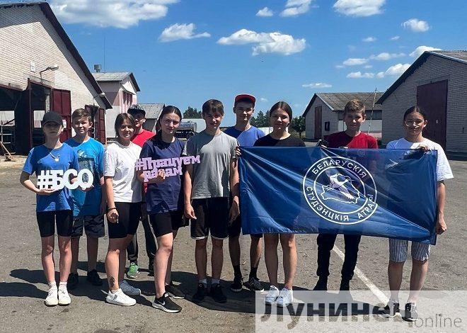 Студотряд в КСУП «Городокский» (Лунинецкий район)