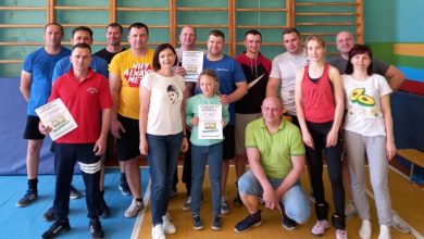 Соревнования по волейболу на призы профкома ОАО «Спецжелезобетон» прошли на базе микашевичской СШ №2