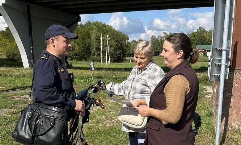Рейды проводят на железной дороге в Лунинецком районе