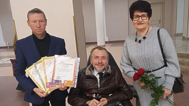 Лунинчане приняли участие в областном фестивале творчества "Вместе мы сильнее"