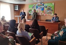 Торжественное собрание состоялось в военном комиссариате Лунинецкого и Ганцевичского районов