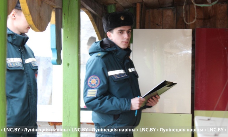 Спасатели отрабатывают Микашевичи