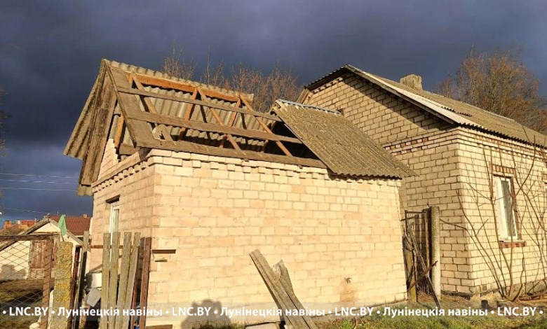 Стихия накрыла Брестскую область. Досталось и Лунинецкому району