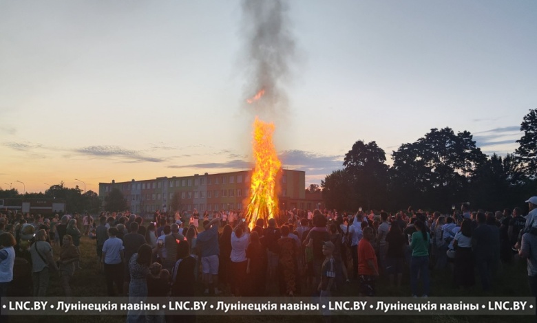 У Мікашэвічах весела і цікава адсвяткавалі Купалле