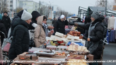 Сельскохозяйственная ярмарка проходит в Микашевичах