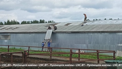 На 17 июля восстановлению после урагана подлежат 864 строения в Лунинецком районе