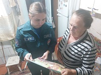 Спасатели идут по домам в Лунинце