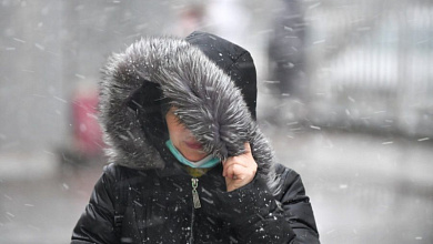 Из-за сильного ветра оранжевый уровень опасности объявлен в Беларуси на 25 декабря