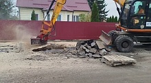 В Лунинце ведутся ремонтные работы на улицах Припятская и Гомельская!