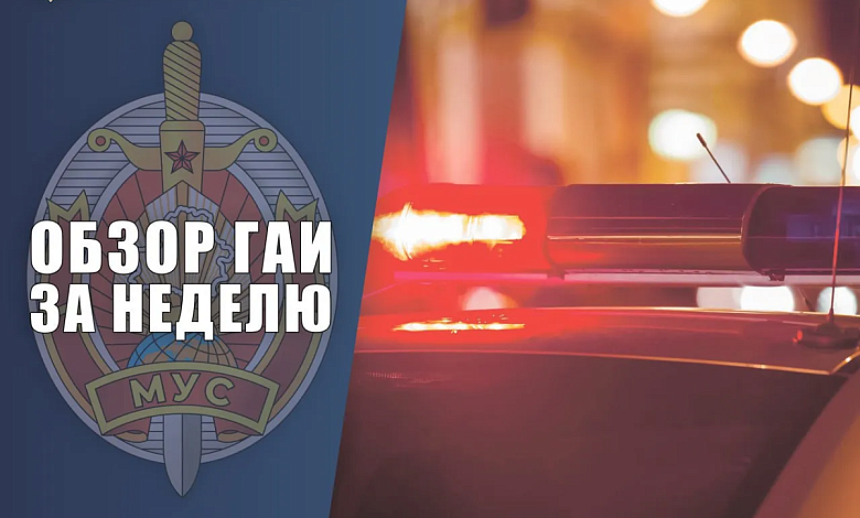 Обзор ГАИ за неделю: что произошло на дорогах в Брестской области