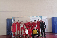 Микашевичская команда - победитель турнира по мини-футболу Лунинецкого района