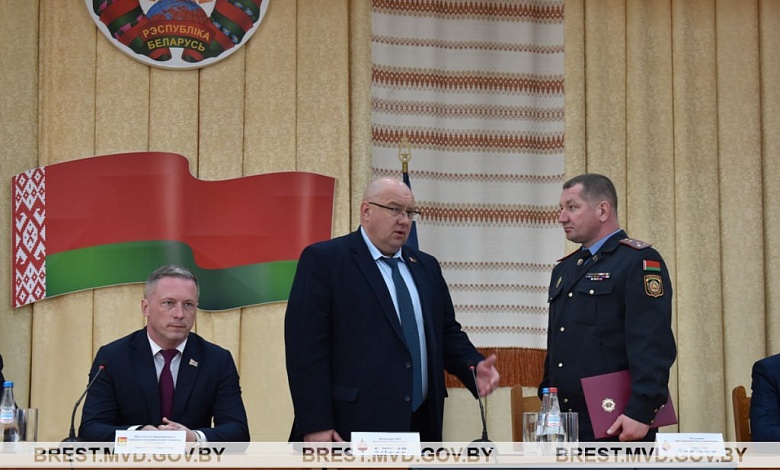 В Барановичском ГОВД новый начальник. Ранее он возглавлял Лунинецкий РОВД