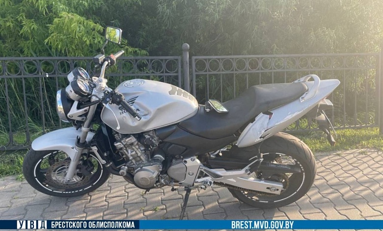 Произошло ДТП с участием мотоциклиста в Бресте