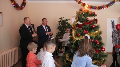 Все дети - наши! Теплая встреча в Вульке 1 (Лунинецкий район)