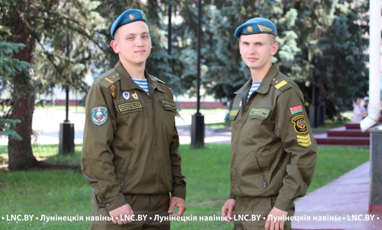 Лунінчане ўдзельнічалі ў ваенным парадзе