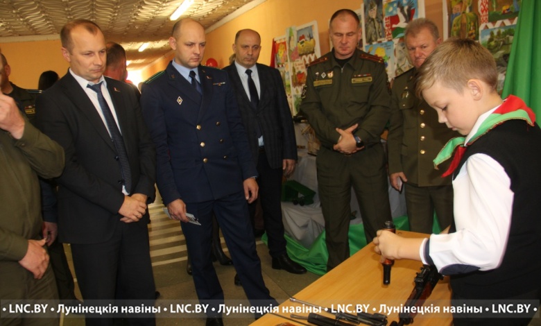 На базе Бостынской СШ открылся Центр допризывной подготовки