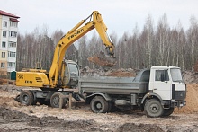 Новый торговый центр начали строить в Микашевичах
