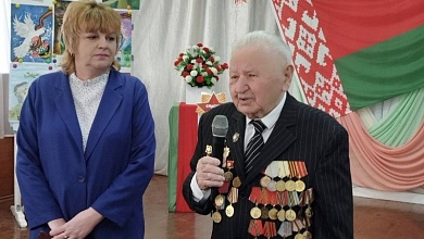 Урок мужества провели в Лунинце