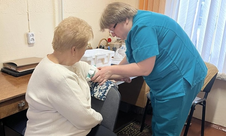 Выездное медицинское обслуживание организовывают в Лунинце