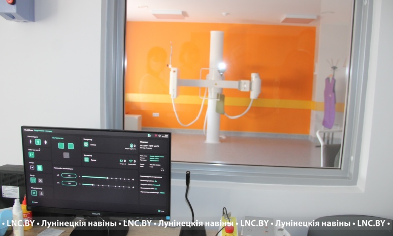 Флюорографический кабинет начал работу в Лунинецкой поликлинике