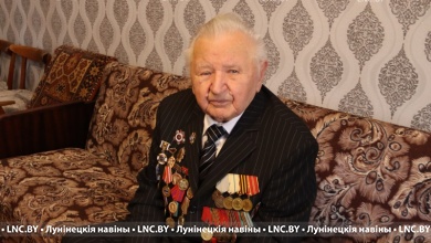 Живая легенда Павел Акимович Добринец, Лунинецкий район