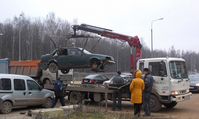 Организация сбора, хранения неэксплуатируемых транспортных средств и их последующая утилизация 