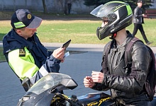 Особое внимание в Лунинецком районе ГАИ уделяет мотоциклистам