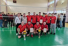 "Рафинад" празднует победу! Завершился чемпионат Лунинецкого района по волейболу