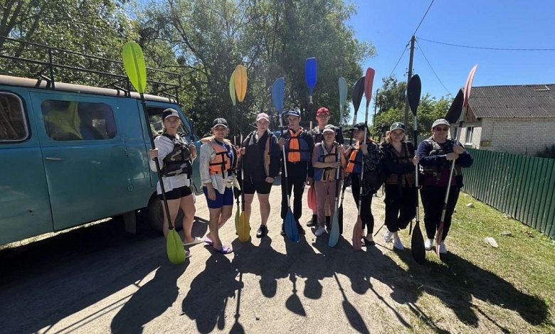 Сплав на байдарках: приключения молодежи ОАО "Межлесское"