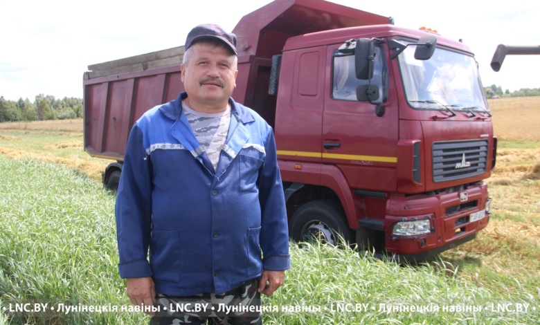 Тоны і кіламетры Уладзіміра Тарасені з Лунінецкага раёна