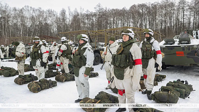Брестские десантники во время проверки ВС: готовы терпеть трудности для защиты страны 