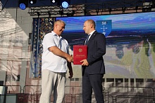 День города Микашевичи: торжественная часть (фоторепортаж)