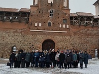 Работники Лунинецкого райпо отправились в Несвиж, Мир и улиточную ферму "Ратов"