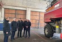 Руководитель Брестской области посещает Лунинецкий район