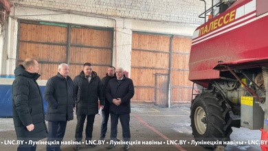 Руководитель Брестской области посещает Лунинецкий район