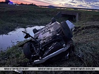 «BMW»-перевертыш и мопед в кювете: обзор ГАИ Брестской области за неделю