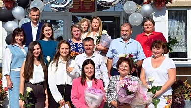 Любачинской средней школе - 55 лет!