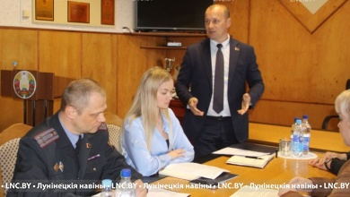 Руководитель Лунинецкого района встретился с коллективом райпо