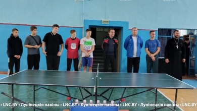 Личное первенство по настольному теннису провели в Микашевичах 