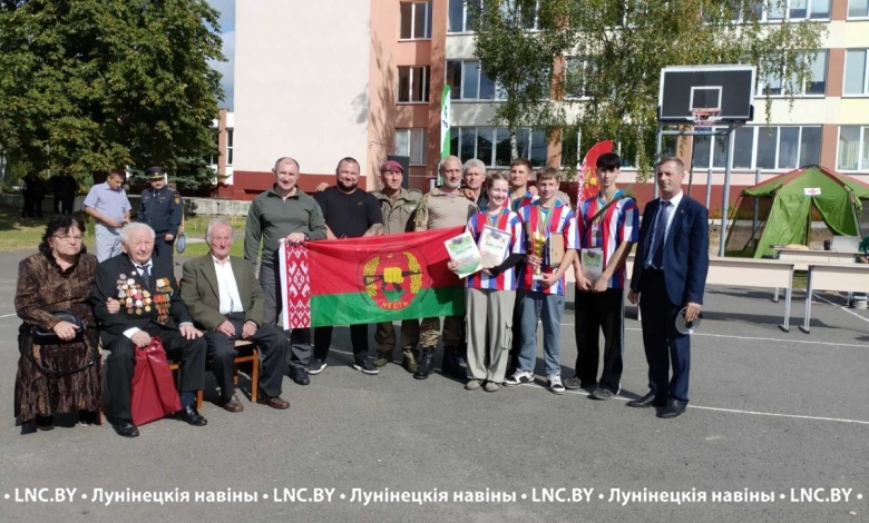 Эстафету "Спецназ" провели в Лунинце