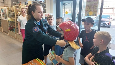 В торговом центре Лунинца провели профилактическое мероприятие