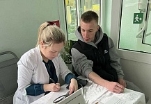 Медработники проводят информационно-образовательную акцию в Лунинецком районе