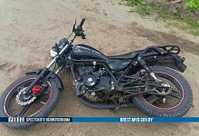 Подросток разбился на мотоцикле в Столинском районе