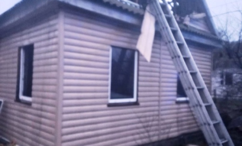 На пожаре в Лунинце пострадал мужчина 