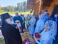Епископ Пинский и Лунинецкий Георгий посещает Микашевичи