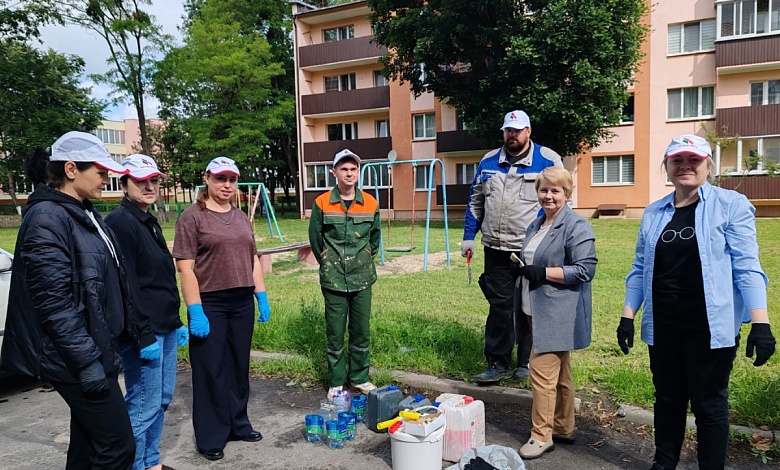 Совместную инициативу реализовали в Лунинце