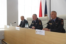 Новый начальник Лунинецкого РОВД приступил к своим обязанностям...