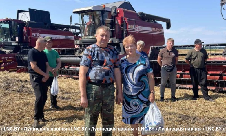 На уборку зерновых - с поддержкой и молитвой