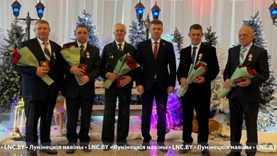 Работник Лунинецкого лесхоза награждён медалью «За трудовые заслуги» 